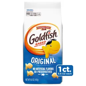 Goldfish Original Crackers, Snack Crackers, 6.6 oz bag