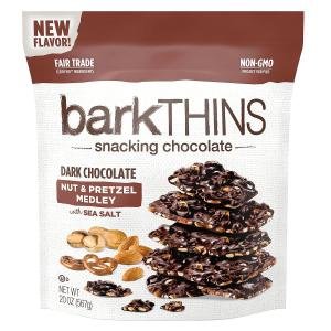 Barkthins Dark Chocolate Nut And Pretzel Medley With Sea Salt (20 Oz.)