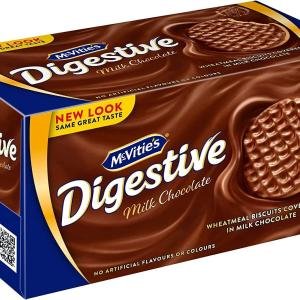 McVitie's Digestive Milk Chocolate Biscuits - 200 GM