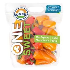Sweet Mini Peppers (1.5 Lbs.)