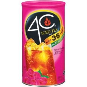 4c Raspberry Iced Tea Mix - Makes 35 Qt.